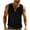 hgg136-Black, variant on Men Tank Tops Lightweight Sleeveless Shirts Solid Color Elastic Fashionable Sport Leisure Fitness Sports Breathable Workout Muscle Bodybuilding Undershirt Gym