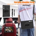 thumbnail image 4 of ShieldPlus for Samsung Galaxy Tab S10 Ultra 2024: 3-Layer Rugged Military Grade Shockproof Case for Tab S9 Ultra/S8 Ultra 14.6" with 360° Swivel Stand - Handle - Shoulder Strap - S Pen Holder, Black, 4 of 12