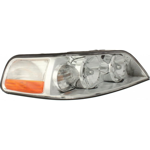For Lincoln Town Car Headlight Assembly 2003 2004 Passenger Side DOT Certified Bulbs Included FO2503184 | 4W1Z 13008 AA