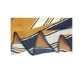 thumbnail image 3 of INSPIRE CHIC Women's Stripe Print Square Scarves Head Scarf Kerchief Ginger, 3 of 4