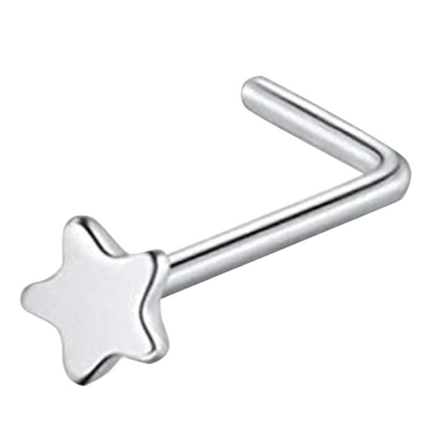 Nose Jewelry Hoop Piercing Body Rings for Women Stainless Steel Nose Studs and Hoops Fashionable Piercing Jewelry