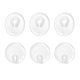 thumbnail image 4 of 6 pares de calcomanías transparentes de PU con punta dividida Almohadillas antidesgaste para el talón del pie Almohadillas de silicona suave para pies para mujeres y hombres (3 pares de calcomanías co HOMEMAXS MX7998841, 4 of 6
