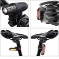 thumbnail image 3 of Luces para bicicleta, luces delanteras y traseras para bicicleta, IPX6 a prueba de agua, recargables por USB, 4 modos de iluminación para ciclismo de carretera, ciclismo de montaña, ciclismo híbrido y, 3 of 5
