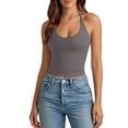 thumbnail image 3 of MuXiKeJi Clothes Womens Tank Tops Sexy Halter Neck Going Out Tops Summer 2026 Trendy Backless Workout Shirts Sleeveless Y2k Clothes, 3 of 8