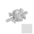 thumbnail image 2 of Skull Prong Stud150 Pcs Skull Rivets Skull Rivets Ghost Head Studs Remarkable Clarity, 2 of 8