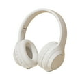 thumbnail image 2 of Bluetooth Headset Wireless with Mute Button Bluetooth 5.3 Headset HIFI with Excellent Audio Quality Long Battery Life Foldable and Pluggable Card Wired/Wireless Connection Soft Memory Earmuffs, 2 of 7
