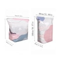 thumbnail image 7 of No Pump Vacuum Storage Bags – Press And Seal Large Vacuum Storage Compression Bags, Keeps Clothes Dry & Dust‑free, No Pump 3D Vacuum Storage Bag for Bulky Bedding & Off‑Season Gear (1, Large), 7 of 7