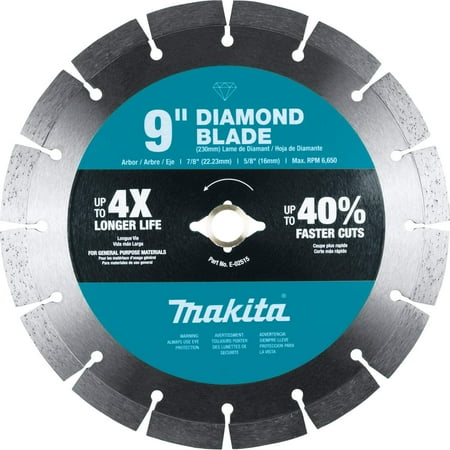 

Makita E-02515 9 Diamond Blade Segmented General Purpose C27