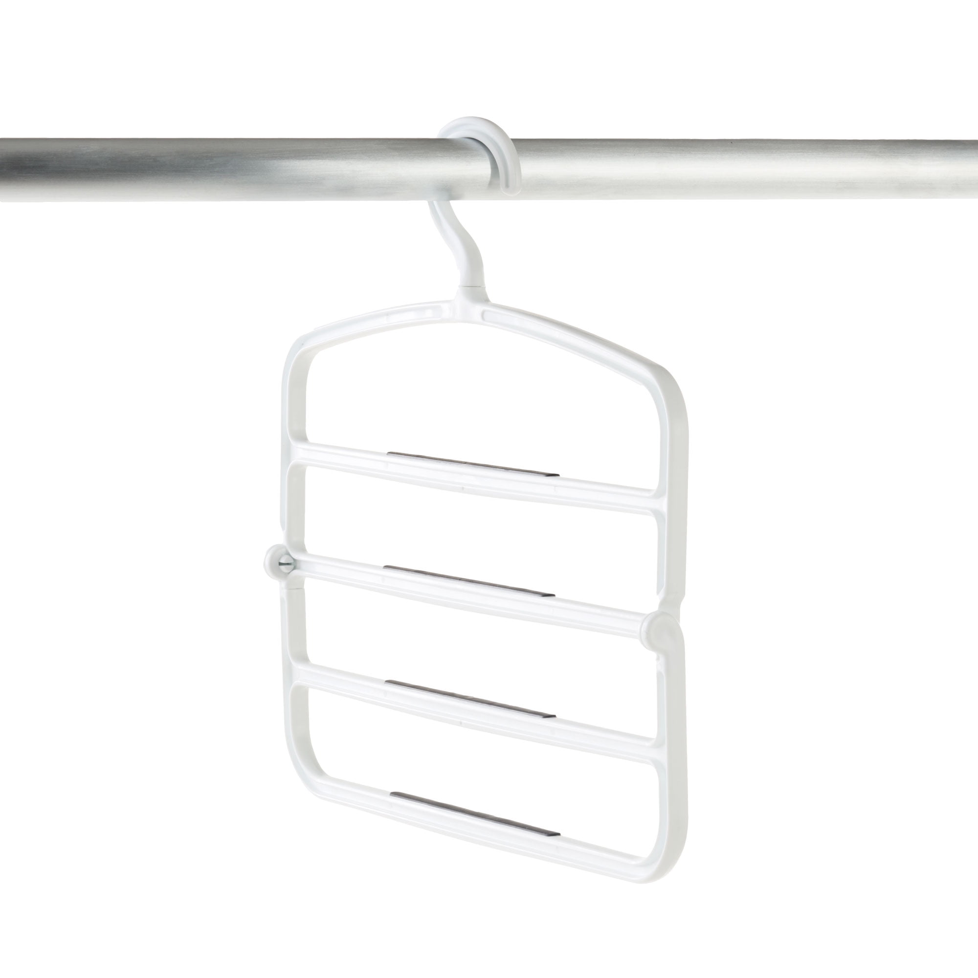 neatfreak!® 4 Tier Non-Slip Pant Hanger, Adult