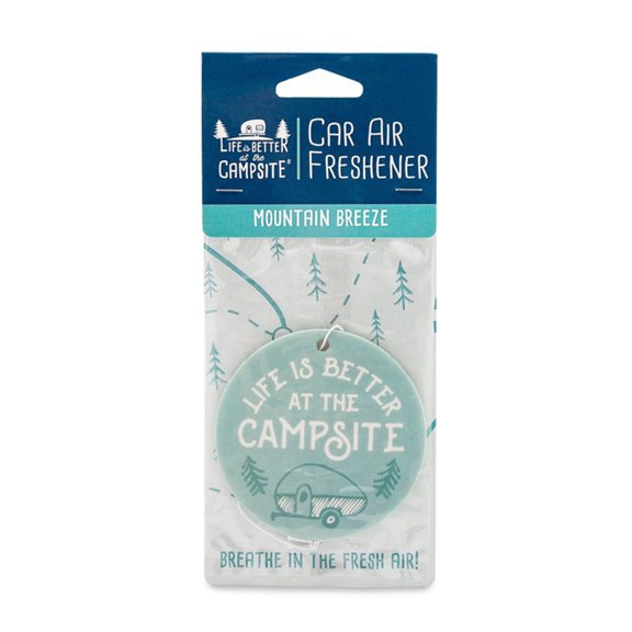 Camco 53362 Air Freshener - Life is Better at the Campsite, Mountain Breeze