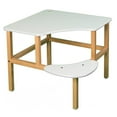 thumbnail image 4 of Corner Desk, White/Green, 4 of 10