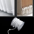 thumbnail image 3 of 20 Piece Vertical Blinds Weight Bottom Slats 89mm (3.5") x 10m Blinds Repair Kit, White, 3 of 4