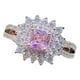 thumbnail image 1 of Anillo de compromiso de joyería de fantasía rosa anillo ajustable, 1 of 7