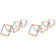 thumbnail image 1 of Equipo Entrenamiento Agilidad Con para Y Adultos (8 Cuadrados), 1 of 9