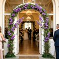 thumbnail image 5 of Clearance! Zguuel Artificial Purple Bougainvillea Flowers, 90cm Silk Bougainvillea Branches, UV Resistant Purple Flowers for Indoor Outdoor Home Garden Wedding Party Decor, 5 of 5
