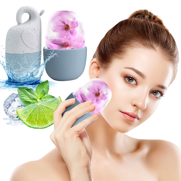 Xihbxyly Ofertas diarias Cápsula de mascarilla facial con rodillo, dispositivo multifunción para masaje facial