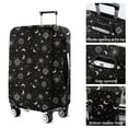 thumbnail image 5 of Black Gothic Sun Moon Eye Pattern Luggage Cover Fashion Suitcase Cover Baggage Covers Fit 25-28 Inch Luggage (Go Travel), 5 of 5