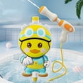 thumbnail image 1 of 1500ml Cartoon Backpack Water Spray Toy for Kids - Safe Outdoor Play, 1 of 1