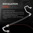 thumbnail image 6 of A-Premium A/C Discharge Hose Compatible with Honda Accord 2003-2007 L4 2.4L DOHC High Pressure Compressor to Condenser, 6 of 8
