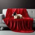 thumbnail image 3 of Manta impermeable Bedding Aid de franela reversible, tamaño king, 3 of 5
