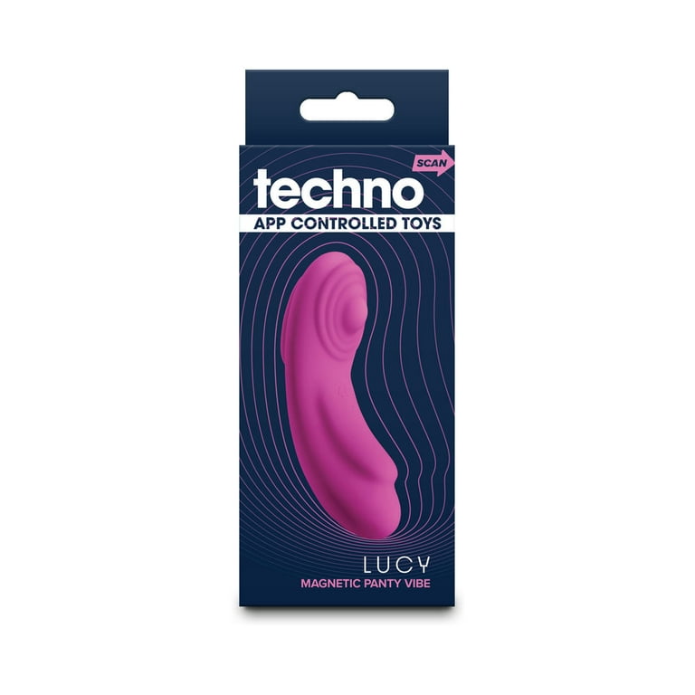 Techno Lucy App Controlled Panty Vibrator with App Control, Magenta -  Walmart.com