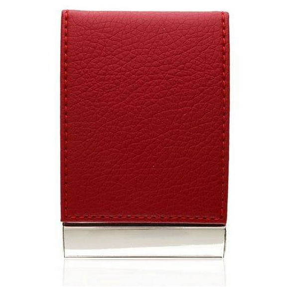 Aeropen Card Case ( Brown Leather / Metal ) Model No. CC-36BRN