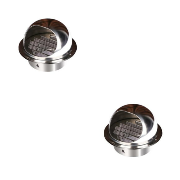 Eigraketly Cubierta de ventilación redonda resistente a la corrosión, salida de aire de acero inoxidable resistente y no oxidante Type9 NO9