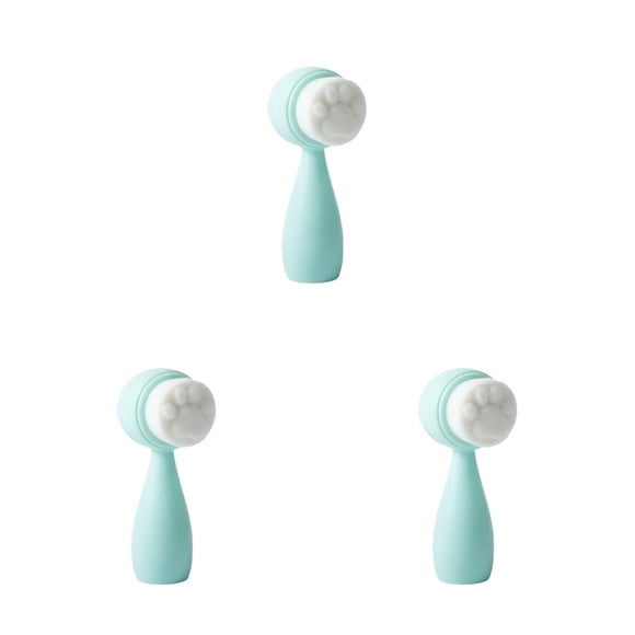Seitruly Cepillos de limpieza facial con mango Cuidado de la piel Espinilla Poros Exfoliante profundo Salón profesional Exterior Verde Tipo 3 Type1 NO1 Seitruly CBP273463
