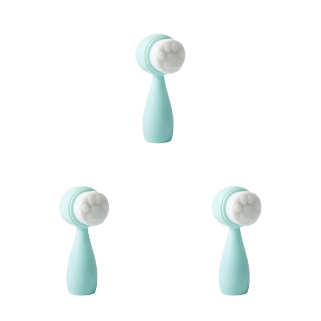 Seitruly Cepillos de limpieza facial con mango Cuidado de la piel Espinilla Poros Exfoliante profundo Salón profesional Exterior Verde Tipo 3 Type1 NO1 Seitruly CBP273463