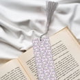 thumbnail image 6 of Kdxio Purple Rabbit Print Metal Tassel Bookmarks,Perfect Gift for Art Lovers and Bookworms Metal Bookmarks for Women, 6 of 8