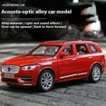 thumbnail image 3 of 1:32 VOLVO XC90 SUV Alloy Car Model Diecast Metal Model Sound & Light Pull Back Toy Collect Display Ornaments Children Toys, 3 of 10