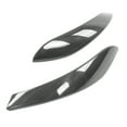 thumbnail image 3 of Door Handle Outer Cover, Left Right 2PCS Scratch Proof Real Carbon Fiber Inner Door Pull Handle Trim  For Car Decoration, 3 of 8