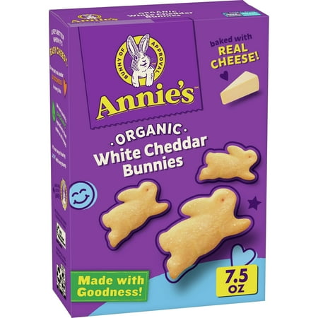 UPC 013562302284 product image for Annie s Organic White Cheddar Bunnies Baked Snack Crackers  7.5 oz | upcitemdb.com