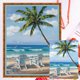 thumbnail image 1 of Juego completo de bordado de 3 hebras Wdftyju Costura de playa 11 quilates, 1 of 9