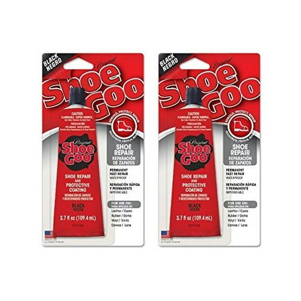 Shoe GOO® Adhesive, 3.7 fl oz Black (Pack of 2)