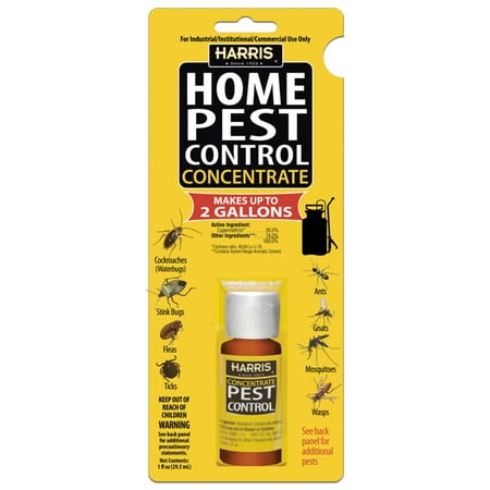 UPC: 0072725000368 | Harris Home Pest Control Concentrate 1 oz.