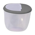 thumbnail image 1 of GROWTH TANK Dog Food Storage Container Organizer Large Capacity Rice Box Sealed Can with Lid gray, 1 of 9