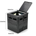 thumbnail image 3 of Emergencia Para Vehículos, Taburete Compacto De Almacenamiento Con Fuerza De Rodamiento Fuerte Con Tapa, Plegable, Lavable, Para Viajes Al Aire Libre, Cubo, Viajes, Playa Cateissary HA042245-02, 3 of 6