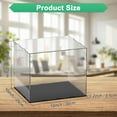 thumbnail image 3 of Uxcell Clear Acrylic Display Case, 12 x 10 x 10 Inch Assemble Acrylic Display Box Dustproof for Action Figures/Model/Collectibles/Doll, 3 of 6