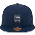 thumbnail image 2 of Men's New Era College Navy Seattle Seahawks 2025 Sideline  59FIFTY Fitted Hat, 2 of 5
