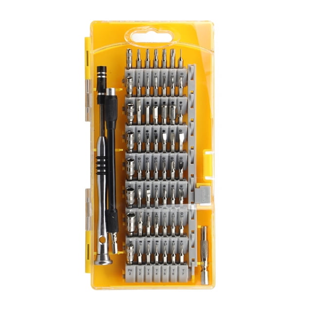 Screwdriver Daily Use Screwdrive Kit 60/25 in 1 Precision Magnetic Bits Screw Driver smart home Set Mini Screwdriver for Iphone ,Widely Compatible