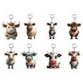 thumbnail image 4 of fastboy Personalized Little Cow Doll Keychain Easy To And Cute Gifts Cartoon Little Cow Doll Keychain A, 4 of 6