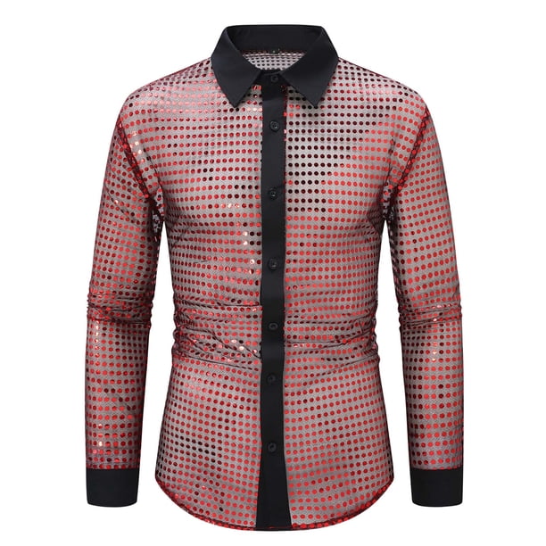 pstuiky camisetas de hombre, Camisa informal de manga corta con botones y estampado playero para hombre camisas casuales para hombre xxl