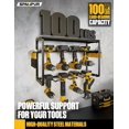 thumbnail image 2 of Power Tool Organizer for Tool Storage  Drill Holder Wall Mount with Charging Station  Tool Holder and Storage Rack for Garage Organization  Heavy Duty Metal Tool Shelf with Battery Holder, 2 of 8