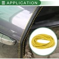 thumbnail image 3 of Universal Car Door Edge Protective Sealing Strip UType Door Scratch Protection Guard .ft m scratch Collision PVC Iron Purple, 3 of 6