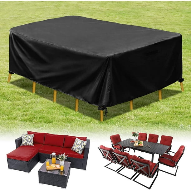 Outside Table and Chair Covers, Outdoor Dining Set Cover, Patio