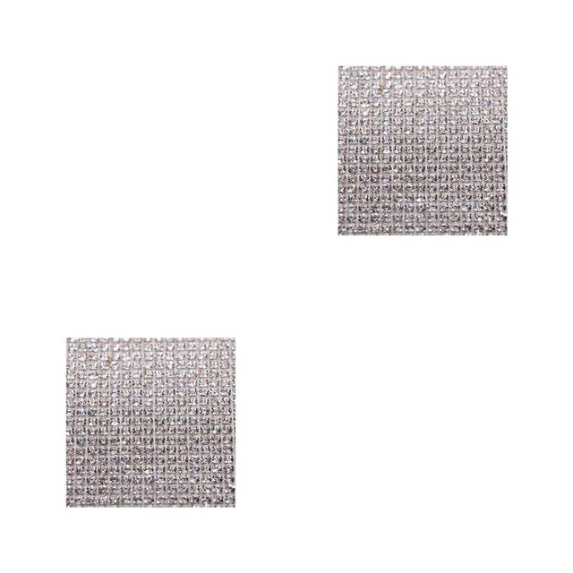 Advancent Cinta de diamantes de imitación de cristal, malla de perforación de cristal, accesorios de ropa, pegatina, hoja de práctica, adorno Type5 NO5
