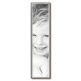 thumbnail image 2 of ArtToFrames 8x34" Silver with Stained Grey Picture Frame, Silver Wood Poster Frame, with Regular Acrylic and 2 (FBPL-4767), 2 of 7
