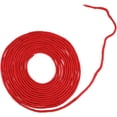 thumbnail image 4 of 32 feet 8mm(1/3inch) Diameter Solid Braided Twisted Ropes,Casewin 10m Durable and Strong All Purpose Twine Cord Rope String Thread Cord (Red), 4 of 6