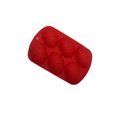 thumbnail image 1 of Matsuzay Moldes de fondant Exquisito molde en relieve de 6 cavidades Herramientas de decoración de pasteles DIY Elaboración de moldes de Herramientas y accesorios para hornear Rojo, 1 of 6